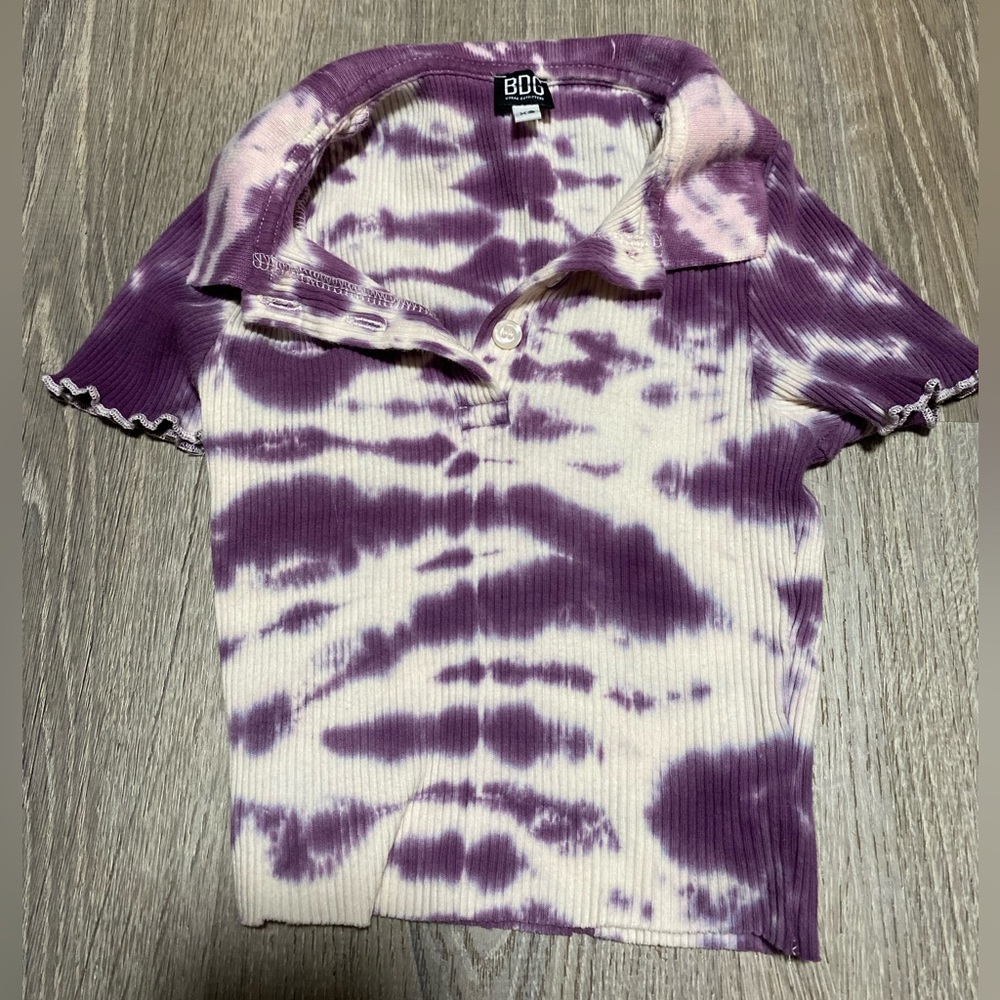 BDG Tie-dye crop top